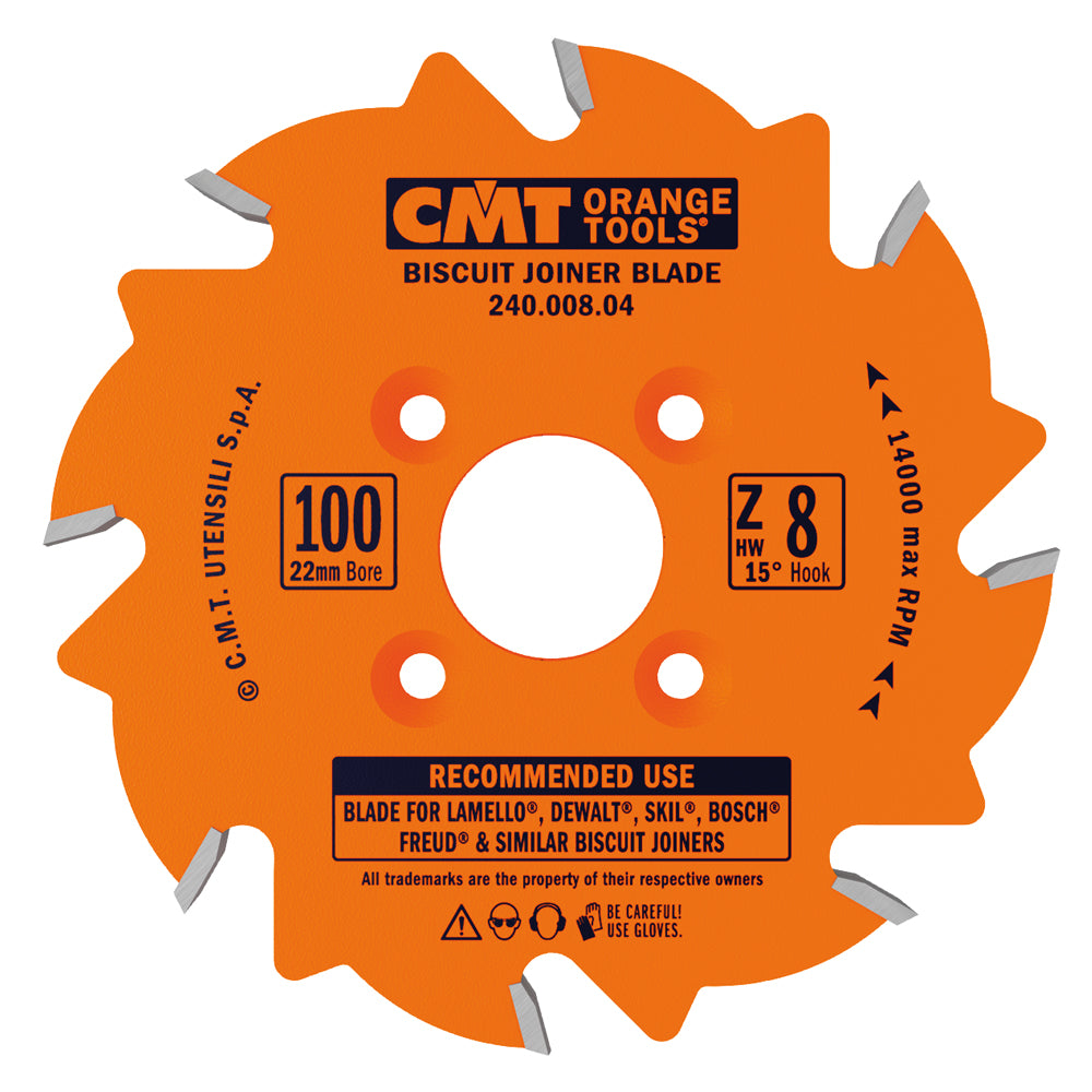 CMT Orange Tools 240.006.04 Biscuit joiner circular saw blades Industrial Industrial Tools Industrial circular saw blades Woodworking Tools and accessories Ireland Maginn Machinery