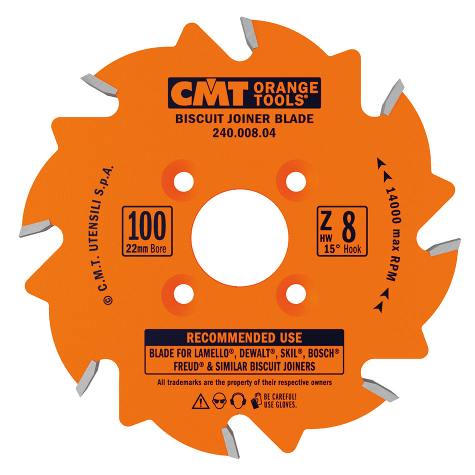 CMT Orange Tools 240.006.04 Biscuit joiner circular saw blades Industrial Industrial Tools Industrial circular saw blades Woodworking Tools and accessories Ireland Maginn Machinery