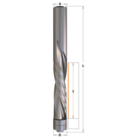 CMT Orange Tools 190.127.11B Double-bearing spiral flush trim router bits Industrial Industrial Tools Industrial router bits Woodworking Tools and accessories Ireland Maginn Machinery 02