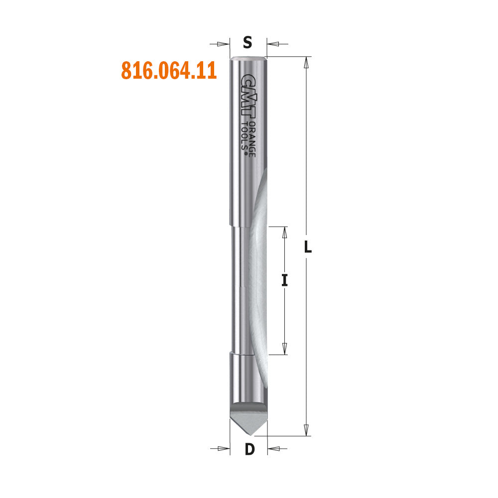 CMT Orange Tools 716.060.11 Panel pilot router bits with guide industrial industrial Tools Industrial router bits Woodworking Tools and accessories Ireland Maginn Machinery 04