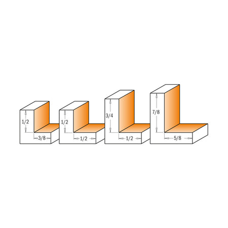 CMT Orange Tools 935.850.11 Rabbeting router bits industrial industrial Tools Industrial router bits Woodworking Tools and accessories Ireland Maginn Machinery 05