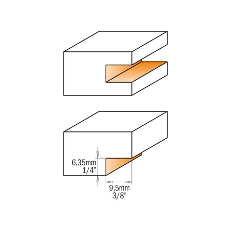 CMT Orange Tools 822.023.11B Flooring router bits industrial industrial Tools Industrial router bits Woodworking Tools and accessories Ireland Maginn Machinery 03