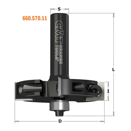 CMT Orange Tools 660.350.11 Rabbeting bits with insert knives Industrial Industrial Tools Router bits with insert knives Woodworking Tools and accessories Ireland Maginn Machinery 03