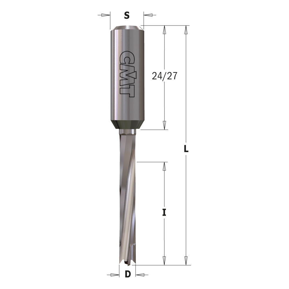 CMT Orange Tools 311.050.71 Solid Carbide Dowel Drills HWM Industrial Industrial Tools Industrial boring bits Woodworking Tools and accessories Ireland Maginn Machinery 03