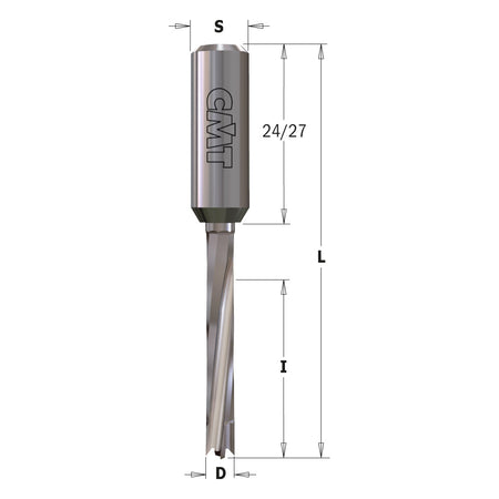 CMT Orange Tools 311.050.71 Solid Carbide Dowel Drills HWM Industrial Industrial Tools Industrial boring bits Woodworking Tools and accessories Ireland Maginn Machinery 03