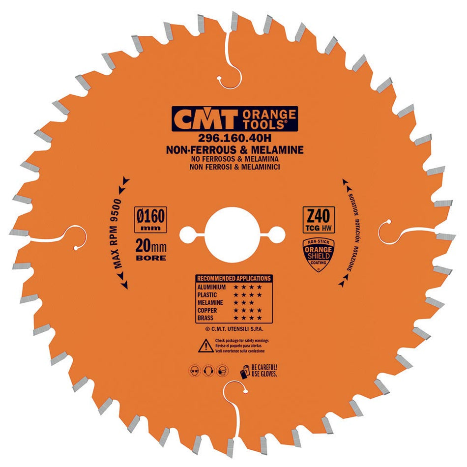 CMT Orange Tools 296.120.36H Industrial non-ferrous metal and laminated panel circular saw blades Industrial Industrial Tools Industrial circular saw blades Woodworking Tools and accessories Ireland Maginn Machinery