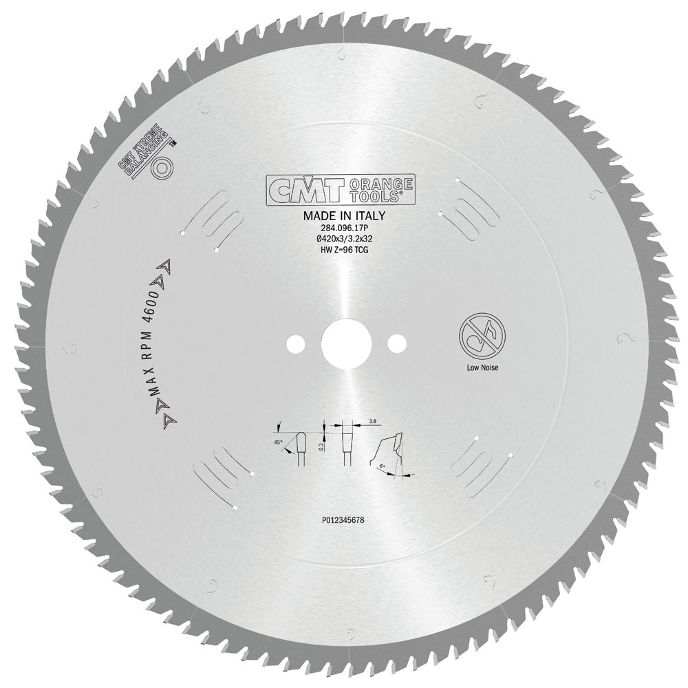 CMT Orange Tools 284.092.14P Industrial non-ferrous metal and plastic circular saw blades Industrial Industrial Tools Industrial circular saw blades Woodworking Tools and accessories Ireland Maginn Machinery 04