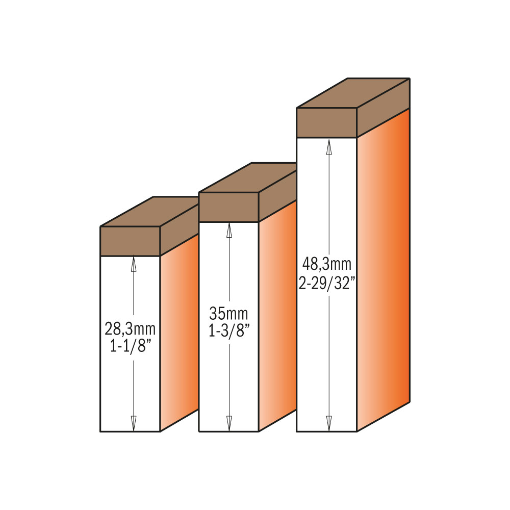 CMT Orange Tools 656.692.11 Straight router bits with indexable knives for laminates Industrial Industrial Tools Router bits with insert knives Woodworking Tools and accessories Ireland Maginn Machinery 02