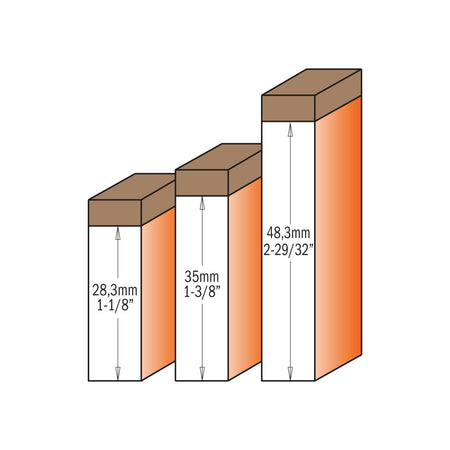 CMT Orange Tools 656.692.11 Straight router bits with indexable knives for laminates Industrial Industrial Tools Router bits with insert knives Woodworking Tools and accessories Ireland Maginn Machinery 02