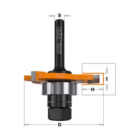 CMT Orange Tools 822.364.11B Slot cutters industrial industrial Tools Industrial router bits Woodworking Tools and accessories Ireland Maginn Machinery 02