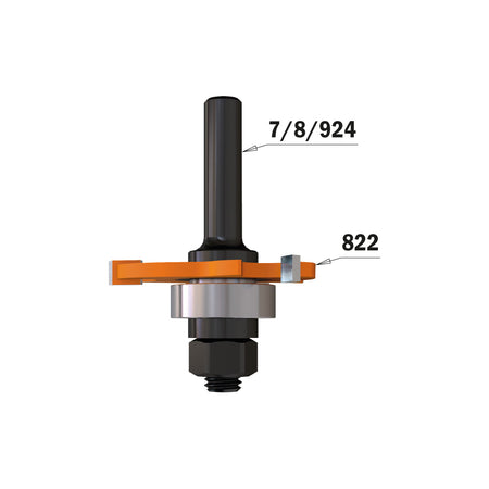 CMT Orange Tools 724.060.00 Arbors for slot cutters 822 industrial industrial Tools Industrial router bits Woodworking Tools and accessories Ireland Maginn Machinery 04