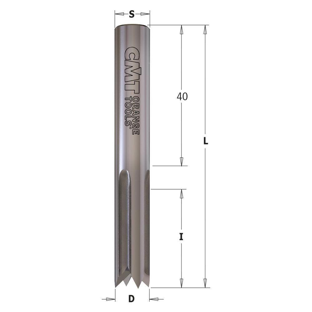 CMT Orange Tools 105.060.30 Reciprocating slot mortising bits Hardware Hardware Tools Slot mortising bits Woodworking Tools and accessories Ireland Maginn Machinery 02