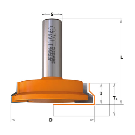 CMT Orange Tools 755.002.11 Drawer lock router bits industrial industrial Tools Industrial router bits Woodworking Tools and accessories Ireland Maginn Machinery 02