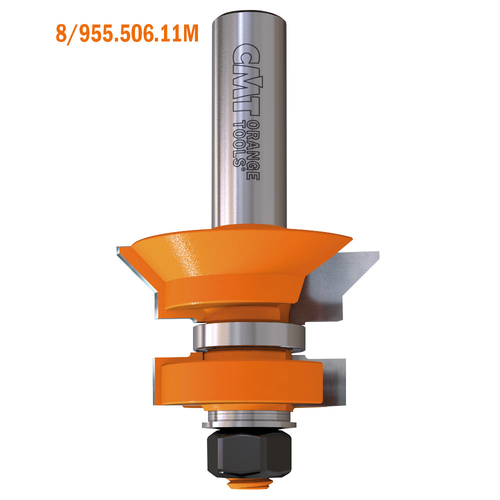 CMT Orange Tools 855.506.11 V-Tongue & groove router bit set industrial industrial Tools Industrial router bits Woodworking Tools and accessories Ireland Maginn Machinery 02