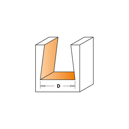 CMT Orange Tools 718.060.11 Dovetail router bits industrial industrial Tools Industrial router bits Woodworking Tools and accessories Ireland Maginn Machinery 04