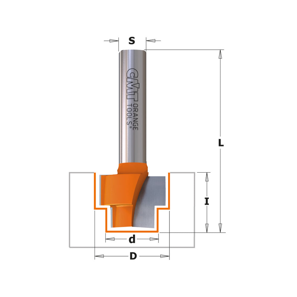 CMT Orange Tools 965.121.11 Stepped rebate router bits industrial industrial Tools Industrial router bits Woodworking Tools and accessories Ireland Maginn Machinery 02