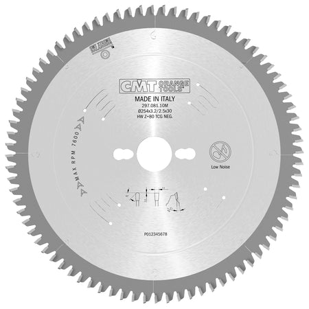 CMT Orange Tools 297.096.13M Industrial non-ferrous metal and laminated panel circular saw blades Industrial Industrial Tools Industrial circular saw blades Woodworking Tools and accessories Ireland Maginn Machinery