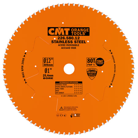 CMT Orange Tools 226.572.10M Industrial circular saw blades for Stainless Steel Industrial Industrial Tools Industrial circular saw blades Woodworking Tools and accessories Ireland Maginn Machinery 05