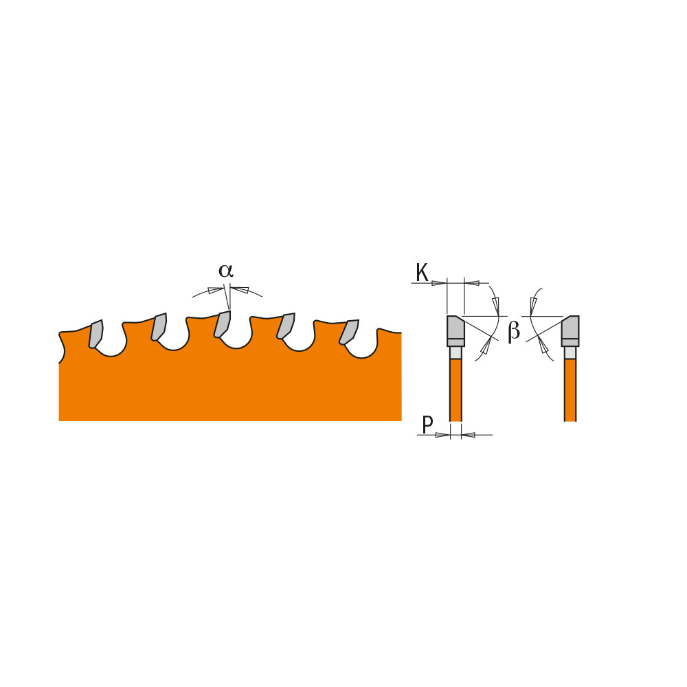 CMT Orange Tools 226.060.12 Industrial dry cutter circular saw blades Industrial Industrial Tools Industrial circular saw blades Woodworking Tools and accessories Ireland Maginn Machinery 03