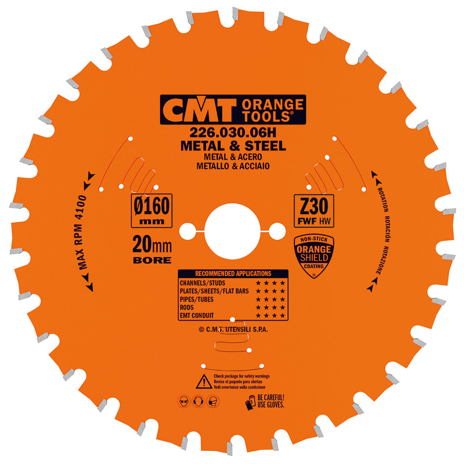 CMT Orange Tools 226.030.05 Industrial dry cutter circular saw blades Industrial Industrial Tools Industrial circular saw blades Woodworking Tools and accessories Ireland Maginn Machinery