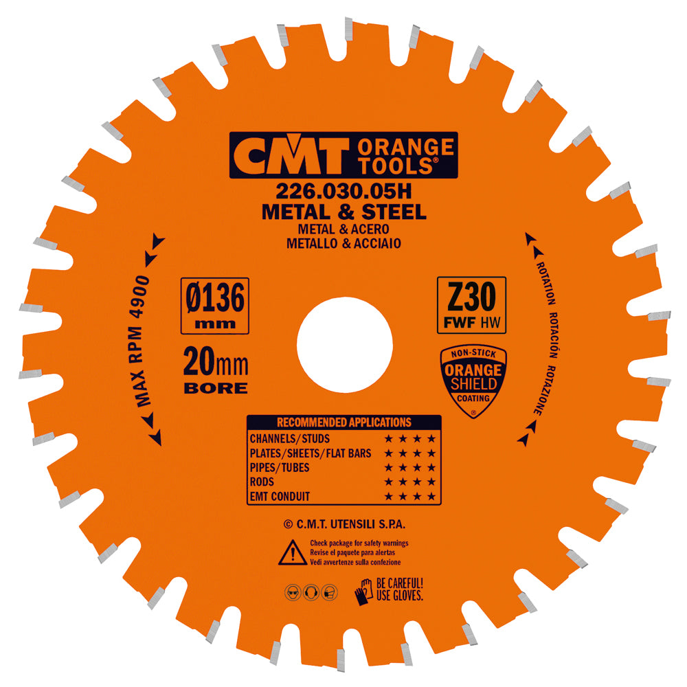 CMT Orange Tools 226.048.08 Industrial dry cutter circular saw blades Industrial Industrial Tools Industrial circular saw blades Woodworking Tools and accessories Ireland Maginn Machinery 05