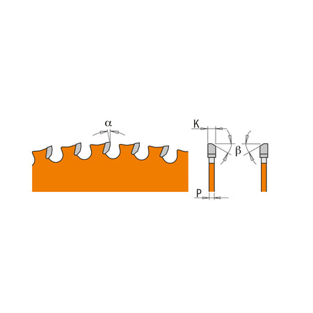 CMT Orange Tools 226.136.56H Industrial dry cutter circular saw blades Industrial Industrial Tools Industrial circular saw blades Woodworking Tools and accessories Ireland Maginn Machinery 02