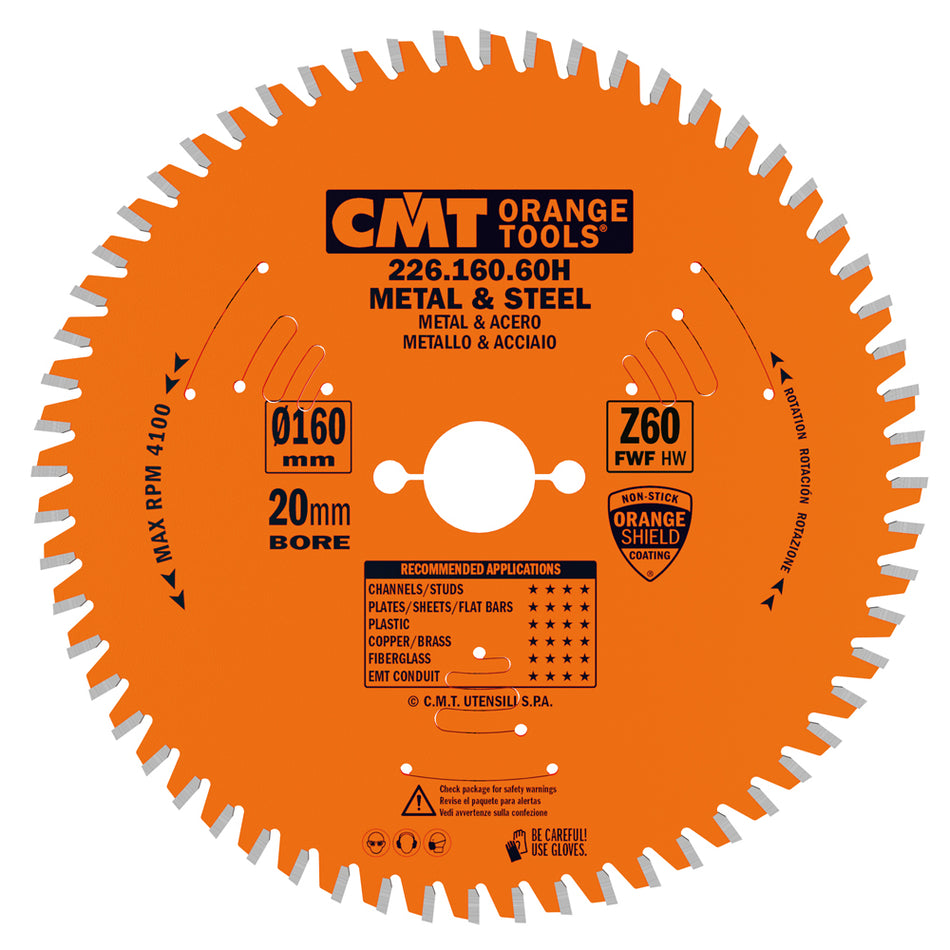 CMT Orange Tools 226.060.10 Industrial dry cutter circular saw blades Industrial Industrial Tools Industrial circular saw blades Woodworking Tools and accessories Ireland Maginn Machinery