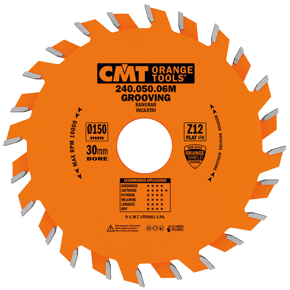 CMT Orange Tools 240.050.07R Industrial grooving circular saw blades Industrial Industrial Tools Industrial circular saw blades Woodworking Tools and accessories Ireland Maginn Machinery 02