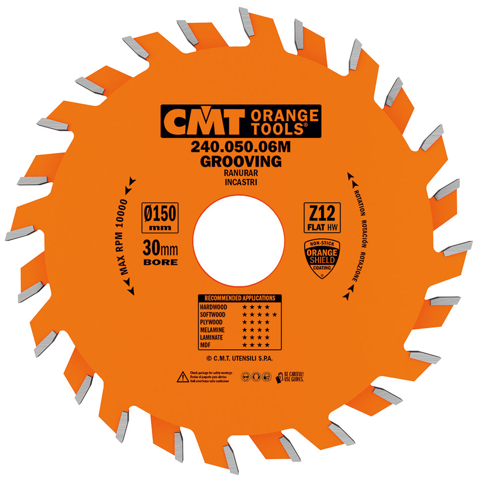 CMT Orange Tools 240.060.07R Industrial grooving circular saw blades Industrial Industrial Tools Industrial circular saw blades Woodworking Tools and accessories Ireland Maginn Machinery 02