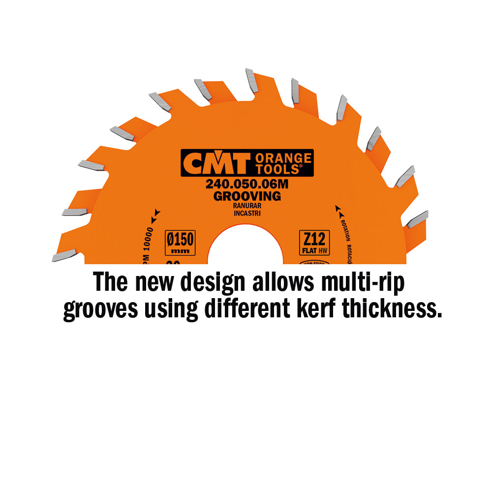 CMT Orange Tools 240.050.07R Industrial grooving circular saw blades Industrial Industrial Tools Industrial circular saw blades Woodworking Tools and accessories Ireland Maginn Machinery 04