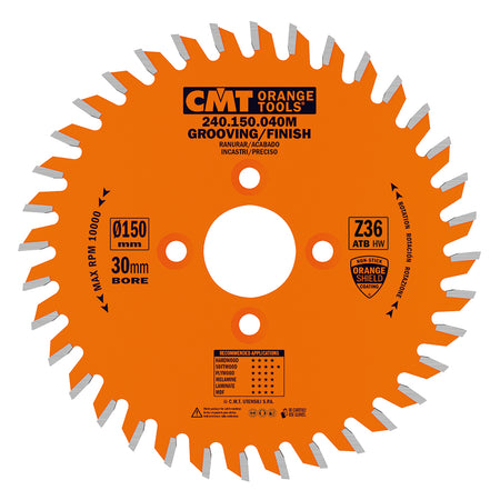 CMT Orange Tools 240.150.050M Industrial grooving/finish circular saw blades Industrial Industrial Tools Industrial circular saw blades Woodworking Tools and accessories Ireland Maginn Machinery 05