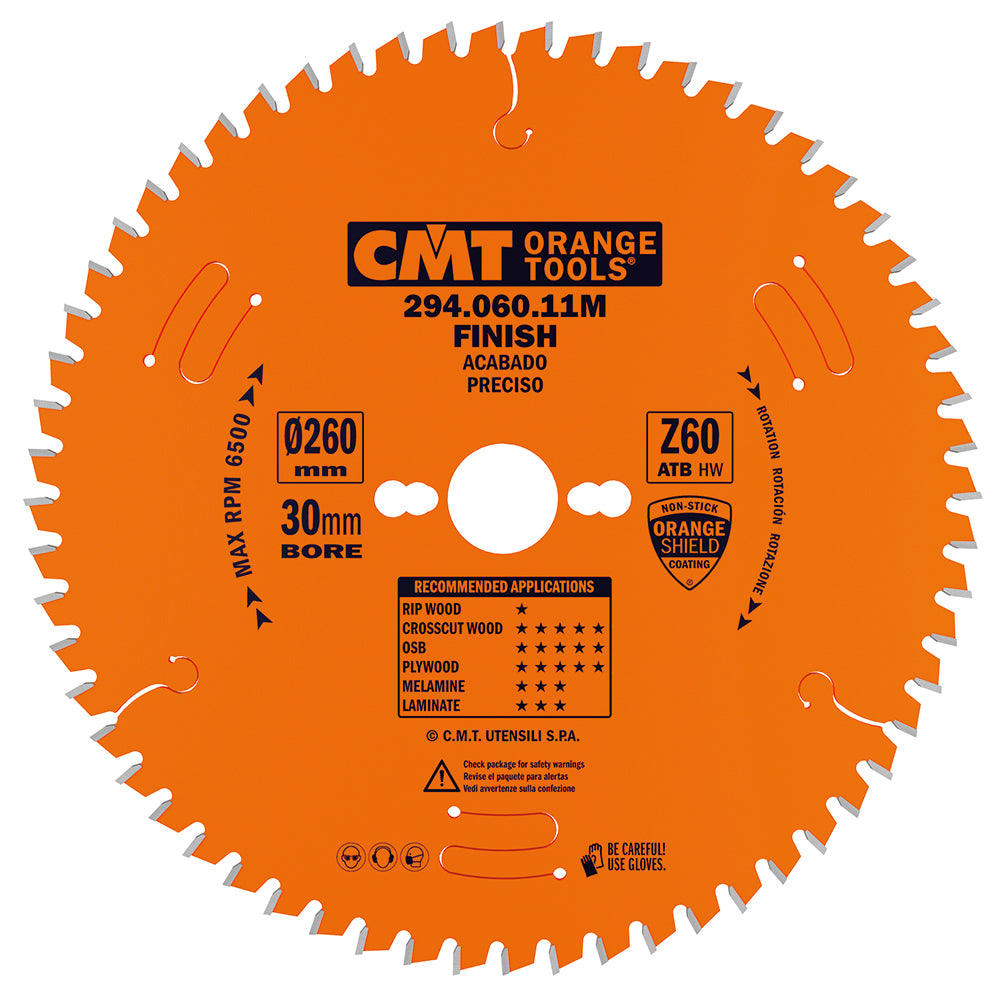 CMT Orange Tools 292.230.64M Fine cut-off circular saw blades Industrial Industrial Tools Industrial circular saw blades Woodworking Tools and accessories Ireland Maginn Machinery 04