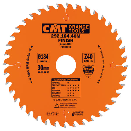 CMT Orange Tools 292.230.64M Fine cut-off circular saw blades Industrial Industrial Tools Industrial circular saw blades Woodworking Tools and accessories Ireland Maginn Machinery 07