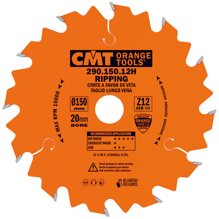 CMT Orange Tools 290.270.28M Rip circular saw blades, for portable machines Industrial Industrial Tools Industrial circular saw blades Woodworking Tools and accessories Ireland Maginn Machinery 03