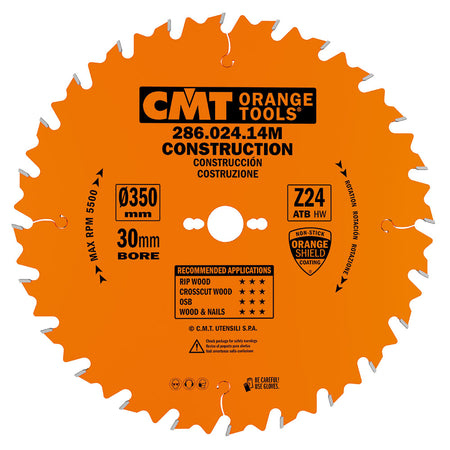 CMT Orange Tools 286.024.13M On-site Job Construction Industrial Industrial Tools Industrial circular saw blades Woodworking Tools and accessories Ireland Maginn Machinery 05