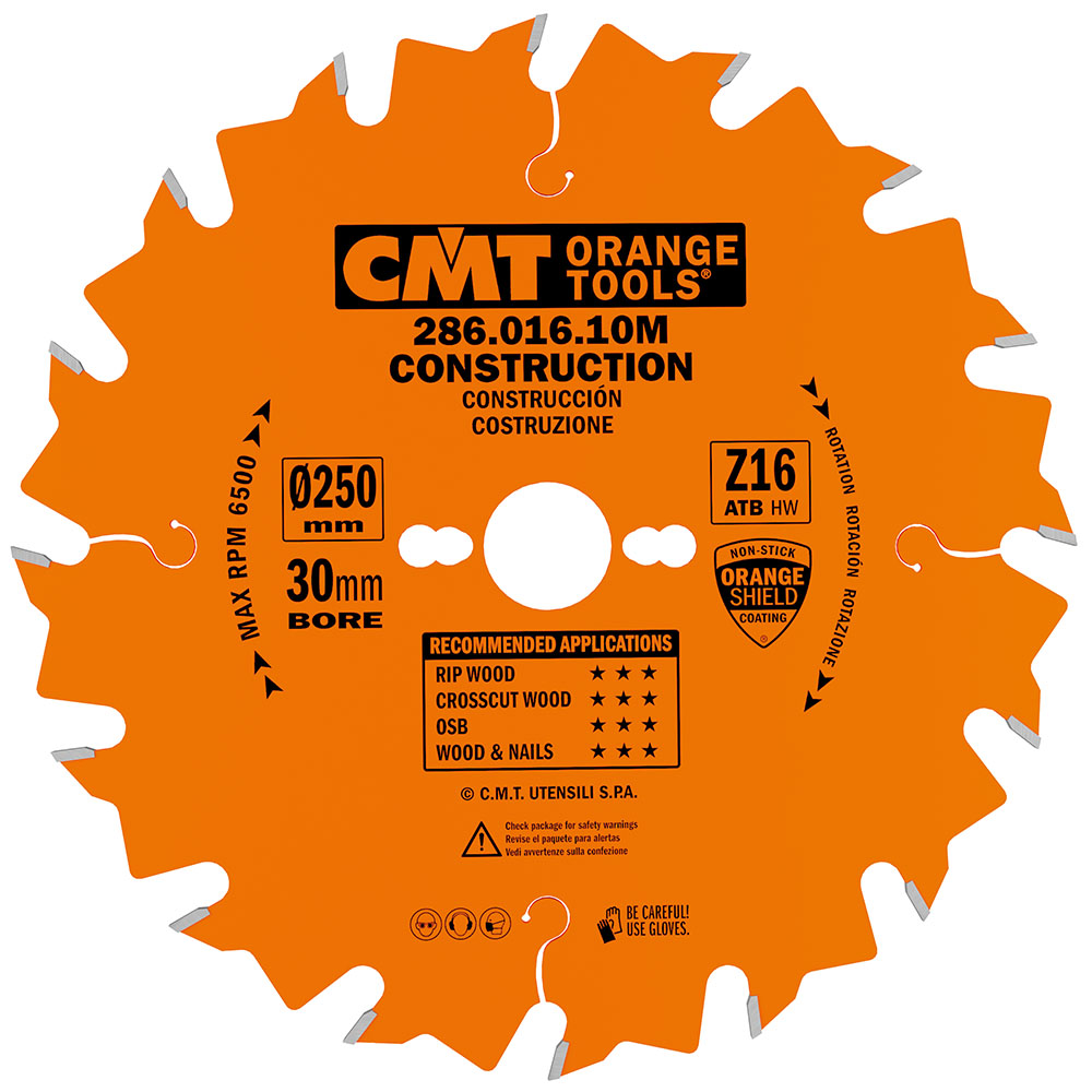 CMT Orange Tools 286.032.18M On-site Job Construction Industrial Industrial Tools Industrial circular saw blades Woodworking Tools and accessories Ireland Maginn Machinery 07