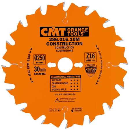 CMT Orange Tools 286.020.12M On-site Job Construction Industrial Industrial Tools Industrial circular saw blades Woodworking Tools and accessories Ireland Maginn Machinery 07