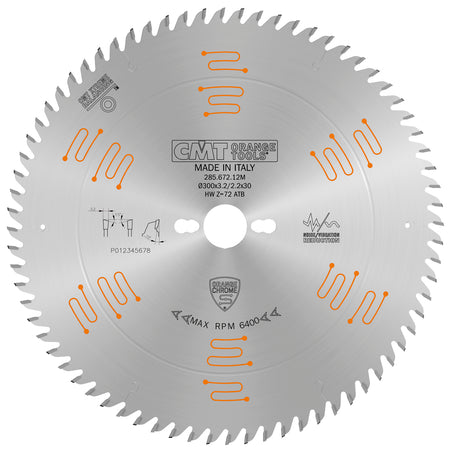 CMT Orange Tools 285.696.16M Industrial chrome coated circular saw blades Industrial Industrial Tools Industrial circular saw blades Woodworking Tools and accessories Ireland Maginn Machinery