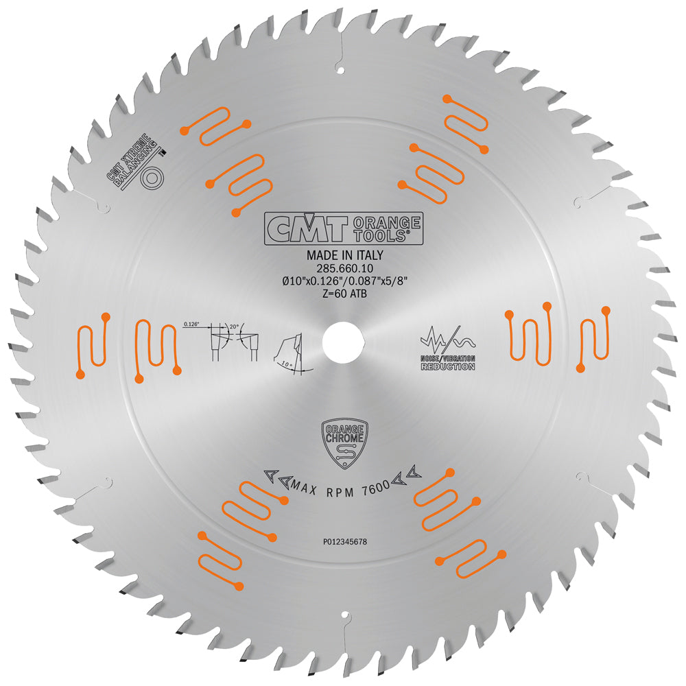 CMT Orange Tools 285.816.60M Industrial chrome coated circular saw blades Industrial Industrial Tools Industrial circular saw blades Woodworking Tools and accessories Ireland Maginn Machinery 06