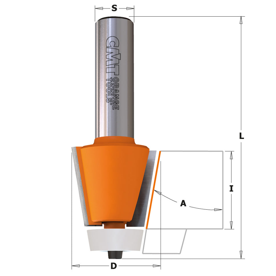 CMT Orange Tools 880.551.11 Solid surface bevel bowl bits industrial industrial Tools Industrial router bits Woodworking Tools and accessories Ireland Maginn Machinery 02