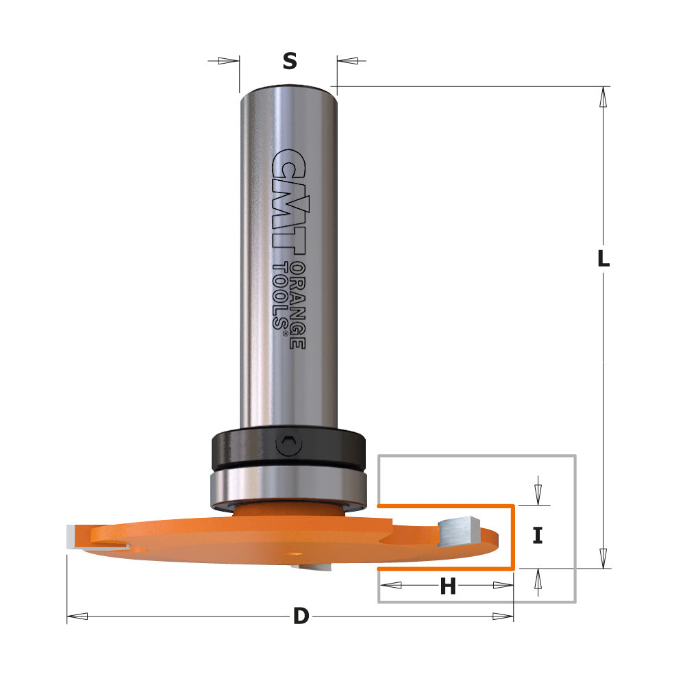 CMT Orange Tools 822.016.11B Slot cutters industrial industrial Tools Industrial router bits Woodworking Tools and accessories Ireland Maginn Machinery 02