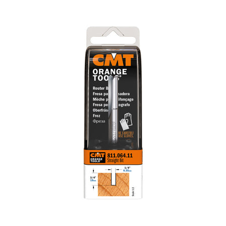 CMT Orange Tools 811.627.11 Straight router bits, short series industrial industrial Tools Industrial router bits Woodworking Tools and accessories Ireland Maginn Machinery 13
