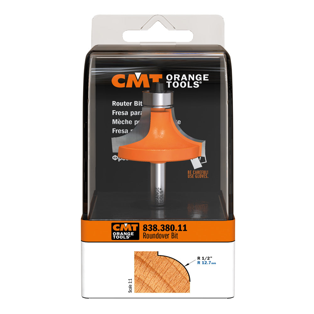 CMT Orange Tools 838.222.11 Roundover router bits industrial industrial Tools Industrial router bits Woodworking Tools and accessories Ireland Maginn Machinery 05