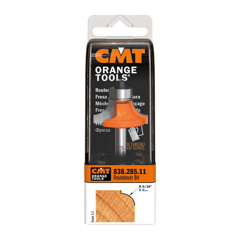 CMT Orange Tools 838.222.11 Roundover router bits industrial industrial Tools Industrial router bits Woodworking Tools and accessories Ireland Maginn Machinery 17
