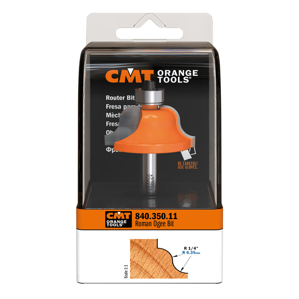 CMT Orange Tools 740.350.11 Roman ogee router bits industrial industrial Tools Industrial router bits Woodworking Tools and accessories Ireland Maginn Machinery 04