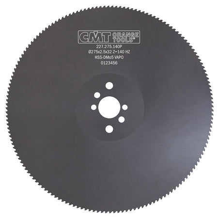 CMT Orange Tools 227.275.140P HSS Saw blade for metals and steel C/HZ Industrial Industrial Tools Industrial circular saw blades Woodworking Tools and accessories Ireland Maginn Machinery 04