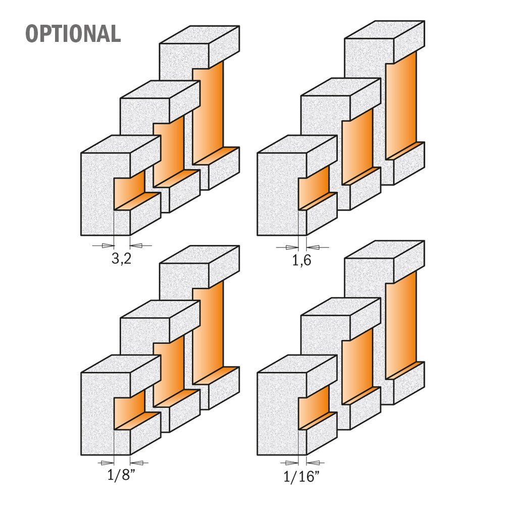 Face Inlay Bit CMT 980.513.11 FACE-INLAY BIT FOR CORIAN HW S=12 D=22.2x19.05 – Maginn ...