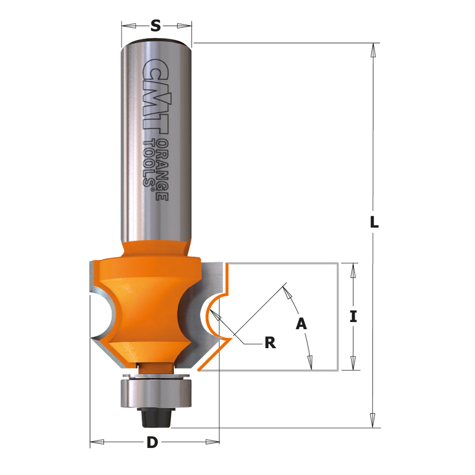 CMT Orange Tools 861.601.11 Paneling router bits industrial industrial Tools Industrial router bits Woodworking Tools and accessories Ireland Maginn Machinery 02