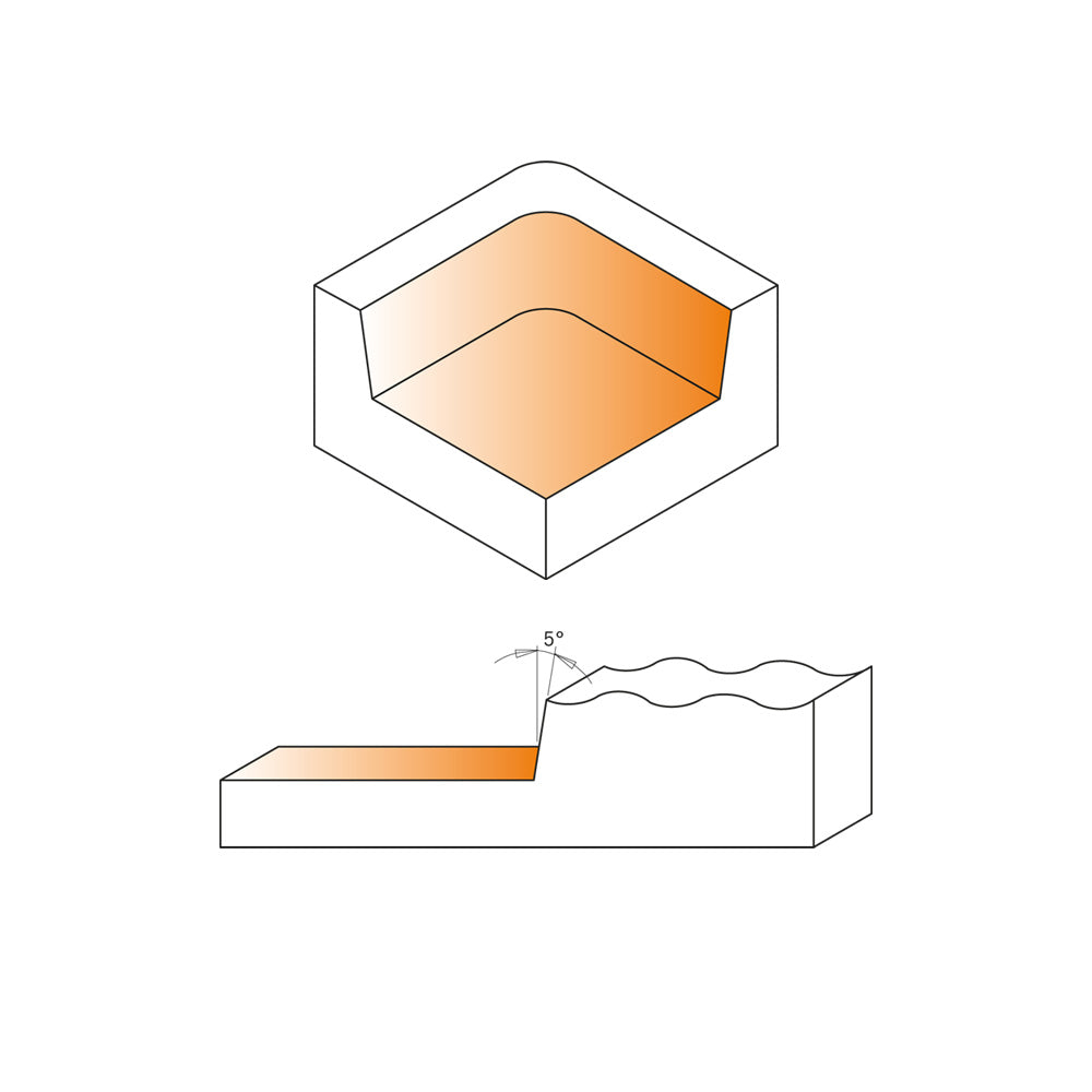 CMT Orange Tools 178.704.11 Spoilboard surfacing cutter Industrial Industrial Tools Router cutters & chucks for CNC Woodworking Tools and accessories Ireland Maginn Machinery 03