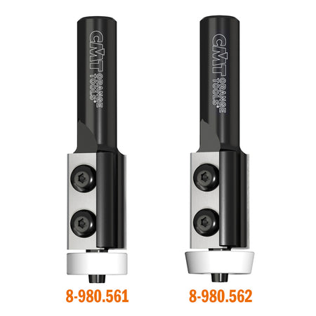 CMT Orange Tools 980.562.11 Solid surface sink and trim bits with insert knives and bearing industrial industrial Tools Router bits with insert knives Woodworking Tools and accessories Ireland Maginn Machinery